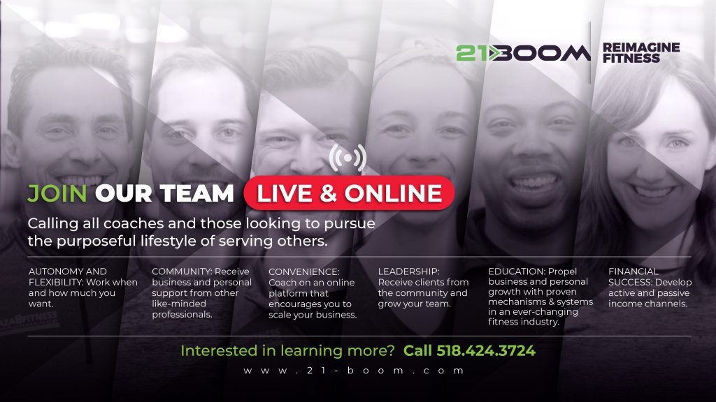 The 21BOOM Coaching Platform
